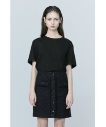 PHENOMENON SEEPER（フェノメノン シッパー）の「ツイードボタンスカート[ネイビー]（スカート）」