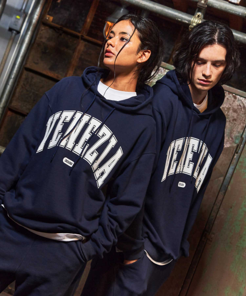 GALEX(ギャレックス)の「レトロシティフードベネチアミッドナイトブルーGA5714BL(パーカー・メンズ・その他・MEDIUM/LARGE)」の2枚目の写真
