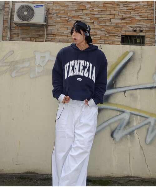 GALEX(ギャレックス)の「レトロシティフードベネチアミッドナイトブルーGA5714BL(パーカー・メンズ・その他・MEDIUM/LARGE)」の9枚目の写真