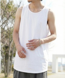 MAISON CLUB（メゾンクラブ）の「【MAISON CLUB】ヘビーウェイトタンクトップ プレミアムコットン100%（タンクトップ）」