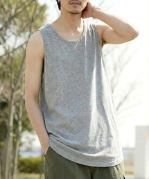 MAISON CLUB（メゾンクラブ）の「【MAISON CLUB】ヘビーウェイトタンクトップ プレミアムコットン100%（タンクトップ）」