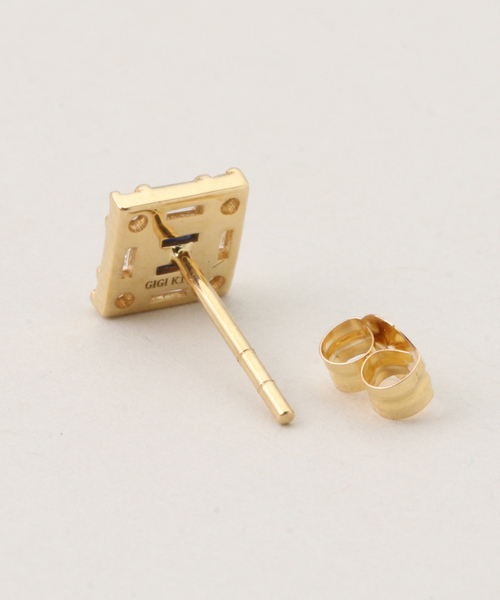 IENA(イエナ)の「GIGI/ジジ Classic square earring ピアス(両耳) I10059(ピアス(両耳用)・レディース・ブルー・FREE)」の3枚目の写真