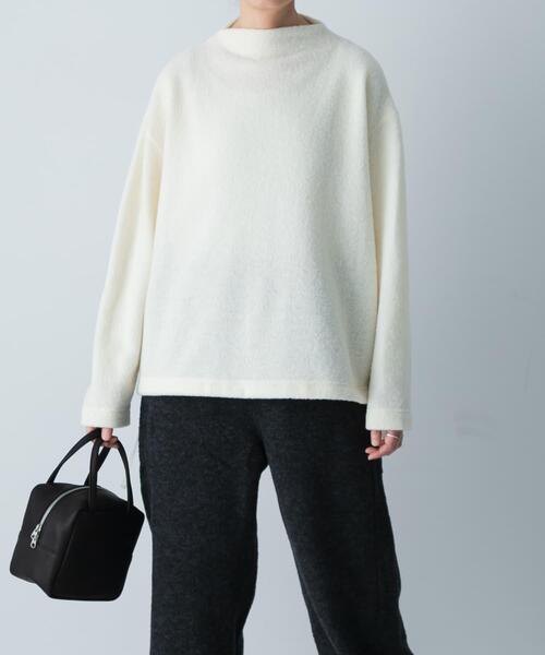ウールループボトルネックプルオーバー（その他トップス）｜かぐれ