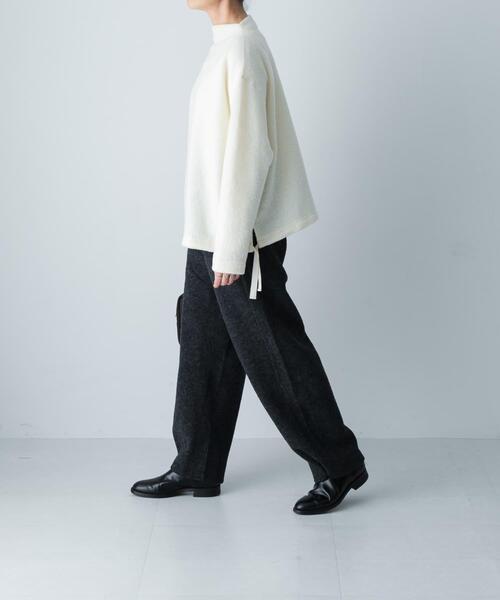 かぐれ（カグレ）の「ウールループボトルネックプルオーバー（その他トップス・レディース・ネイビー/モカ/アイボリー・FREE）」の6枚目の写真