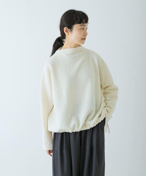 かぐれ（カグレ）の「ウールループボトルネックプルオーバー（その他トップス・レディース・ネイビー/モカ/アイボリー・FREE）」の7枚目の写真