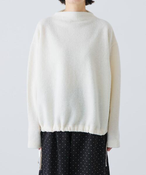 かぐれ（カグレ）の「ウールループボトルネックプルオーバー（その他トップス・レディース・ネイビー/モカ/アイボリー・FREE）」の10枚目の写真