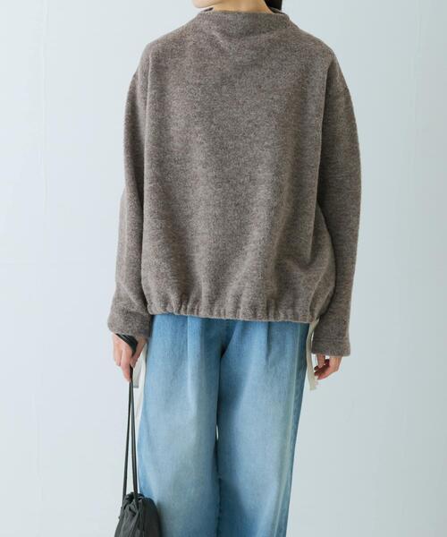 かぐれ（カグレ）の「ウールループボトルネックプルオーバー（その他トップス・レディース・ネイビー/モカ/アイボリー・FREE）」の16枚目の写真