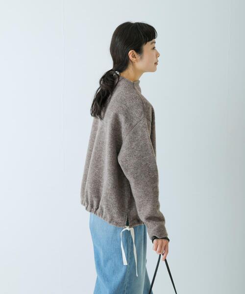 ウールループボトルネックプルオーバー（その他トップス）｜かぐれ