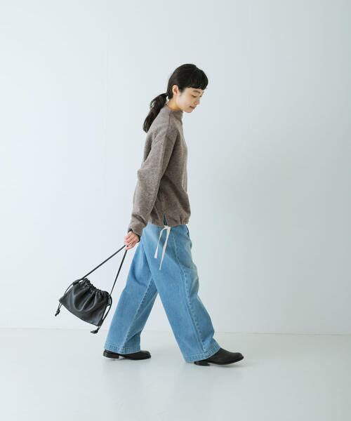 かぐれ（カグレ）の「ウールループボトルネックプルオーバー（その他トップス・レディース・ネイビー/モカ/アイボリー・FREE）」の20枚目の写真