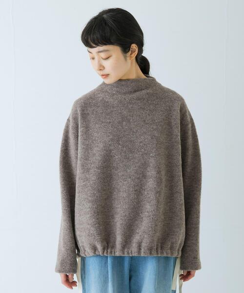 かぐれ（カグレ）の「ウールループボトルネックプルオーバー（その他トップス・レディース・ネイビー/モカ/アイボリー・FREE）」の22枚目の写真