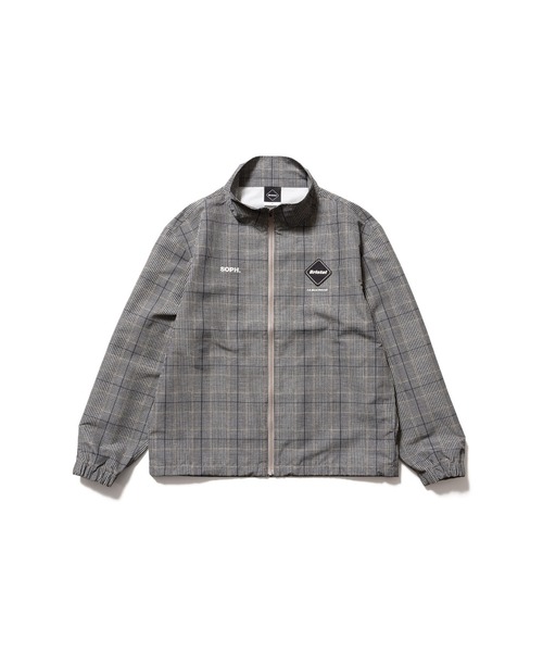 PLAID VENTILATION PRACTICE JACKET（ナイロンジャケット）｜F.C.Real
