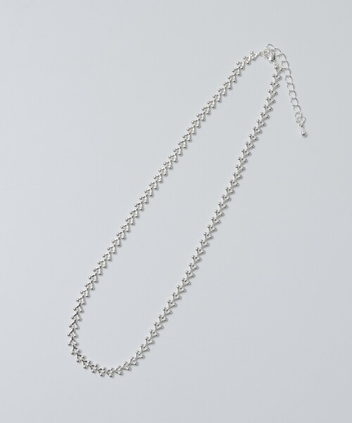 collex（コレックス）の「【dignif】【金属アレルギー対応】ロウリーブスネックレス（ネックレス・レディース・シルバー/ゴールド・フリー）」の6枚目の写真