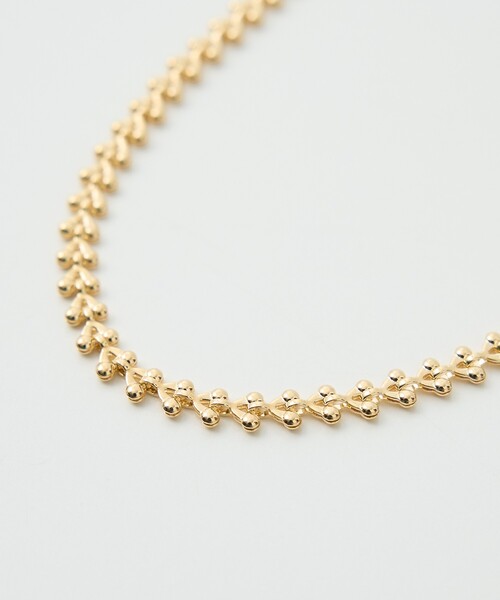 collex（コレックス）の「【dignif】【金属アレルギー対応】ロウリーブスネックレス（ネックレス・レディース・シルバー/ゴールド・フリー）」の12枚目の写真