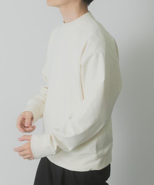 ITEMS URBANRESEARCH(アイテムズ アーバンリサーチ)の「360°stretch起毛トップス(スウェット・メンズ・ブラック/ブラウン/オフホワイト・MEDIUM/LARGE)」の9枚目の写真