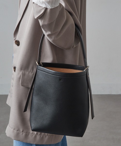 &MyuQ(アンドミューク)の「【&MyuQ】JUNO petit/トートバッグ/ショルダーバッグ(トートバッグ・レディース・ブラック/シルバー/キャメル・FREE)」の8枚目の写真