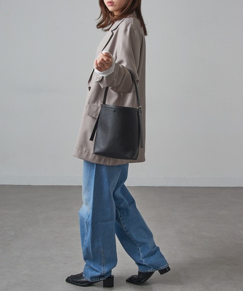 &MyuQ(アンドミューク)の「【&MyuQ】JUNO petit/トートバッグ/ショルダーバッグ(トートバッグ・レディース・ブラック/シルバー/キャメル・FREE)」の11枚目の写真