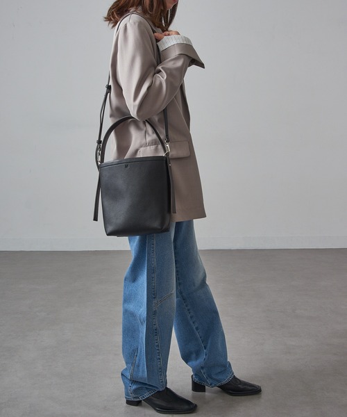 &MyuQ(アンドミューク)の「【&MyuQ】JUNO petit/トートバッグ/ショルダーバッグ(トートバッグ・レディース・ブラック/シルバー/キャメル・FREE)」の10枚目の写真