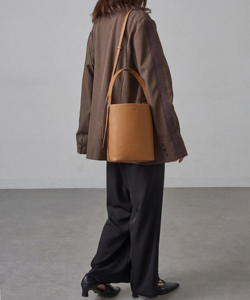 &MyuQ(アンドミューク)の「【&MyuQ】JUNO petit/トートバッグ/ショルダーバッグ(トートバッグ・レディース・ブラック/シルバー/キャメル・FREE)」の22枚目の写真