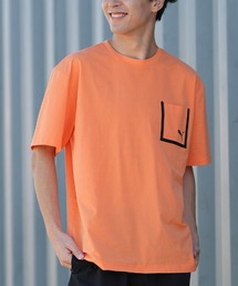 PUMA/プーマ メンズ 半袖 Tシャツ ワンポイント ロゴ シンプル 693746
