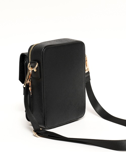 DEVICE × GOUKIコラボ】ゴールドカラーバックル ショルダーバッグ