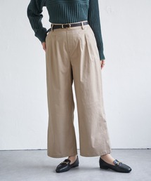 ikka | デニム／チノワイドパンツ(チノパンツ)