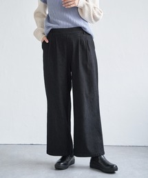 ikka（イッカ）の「デニム／チノワイドパンツ（チノパンツ）」