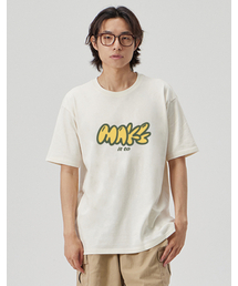 [MAKE] CREW NECK TEE_CREAM
