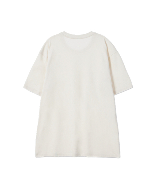 MAKEITTO（メイキット）の「[MAKE] CREW NECK TEE_CREAM（Tシャツ/カットソー・メンズ・その他・MEDIUM/LARGE/X-LARGE/XX-LARGE）」の3枚目の写真