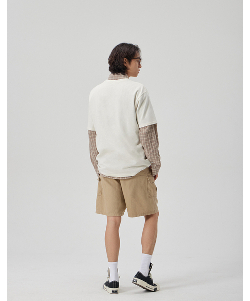 MAKEITTO（メイキット）の「[MAKE] CREW NECK TEE_CREAM（Tシャツ/カットソー・メンズ・その他・MEDIUM/LARGE/X-LARGE/XX-LARGE）」の5枚目の写真