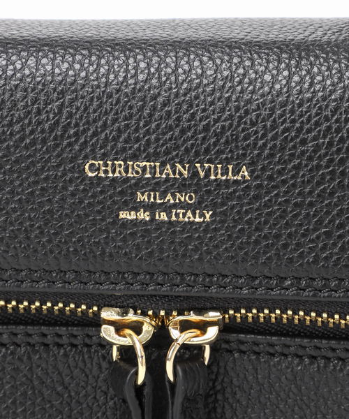 CHRISTIAN VILLA（クリスチャンヴィラ）の「《NOBLE型別注》CHRISTIAN VILLA/クリスチャンヴィラ バニティBAG（ショルダーバッグ・レディース・ブラウン/ブラック・FREE）」の11枚目の写真