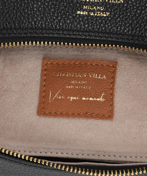 CHRISTIAN VILLA（クリスチャンヴィラ）の「《NOBLE型別注》CHRISTIAN VILLA/クリスチャンヴィラ バニティBAG（ショルダーバッグ・レディース・ブラウン/ブラック・FREE）」の14枚目の写真