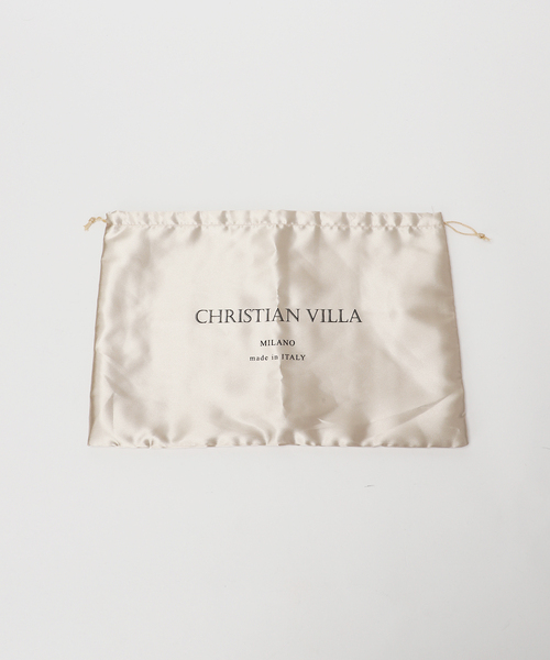 CHRISTIAN VILLA（クリスチャンヴィラ）の「《NOBLE型別注》CHRISTIAN VILLA/クリスチャンヴィラ バニティBAG（ショルダーバッグ・レディース・ブラウン/ブラック・FREE）」の15枚目の写真
