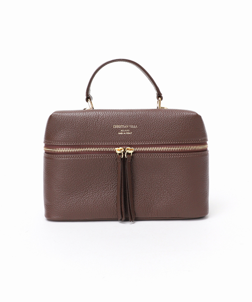 CHRISTIAN VILLA（クリスチャンヴィラ）の「《NOBLE型別注》CHRISTIAN VILLA/クリスチャンヴィラ バニティBAG（ショルダーバッグ・レディース・ブラウン/ブラック・FREE）」の21枚目の写真