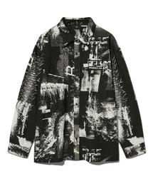 BROWNBREATH（ブラウンブレス）の「MESS PATTERN SHIRTS - BLACK（シャツ/ブラウス）」