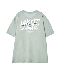 [GRAFFITI3 LOGO]CREW NECK TEE_MINT