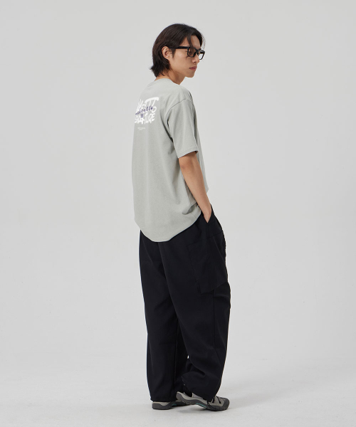 MAKEITTO（メイキット）の「[GRAFFITI3 LOGO]CREW NECK TEE_MINT（Tシャツ/カットソー・メンズ・その他・M/L/XL/XXL）」の4枚目の写真