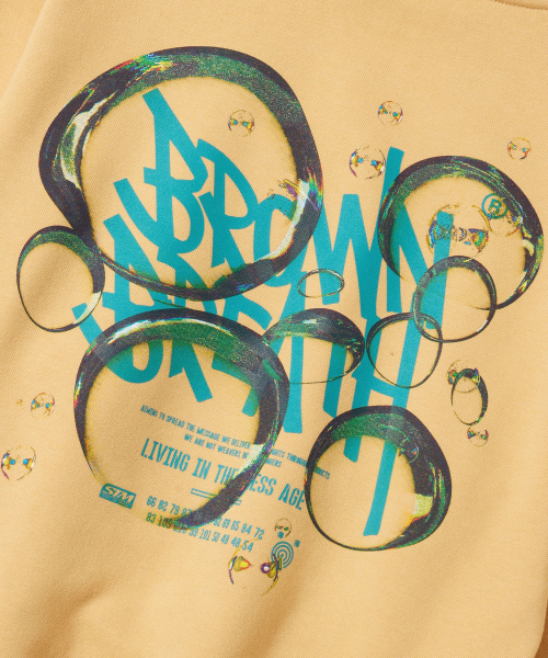 BROWNBREATH（ブラウンブレス）の「W BUBBLE TAG HOODIE - ORANGE（パーカー・レディース・その他・S/M）」の5枚目の写真