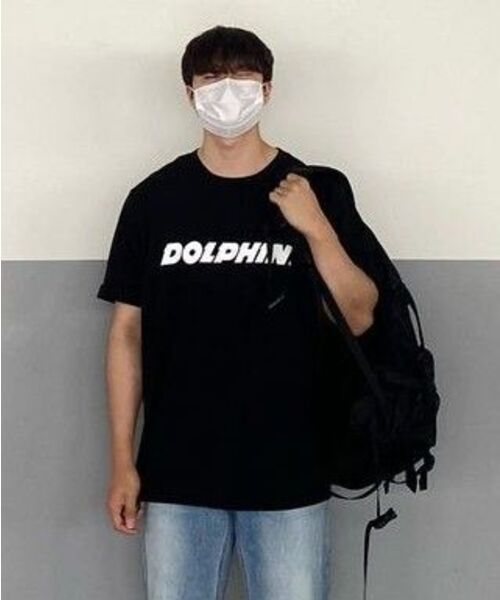 DOLPHIN WAVE APPAREL（ドルフィンウェーブアパレル）の「ドルフィンアセンティックロゴTシャツ（Tシャツ/カットソー・メンズ・その他・L）」の5枚目の写真