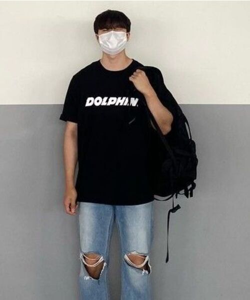 DOLPHIN WAVE APPAREL（ドルフィンウェーブアパレル）の「ドルフィンアセンティックロゴTシャツ（Tシャツ/カットソー・メンズ・その他・L）」の12枚目の写真