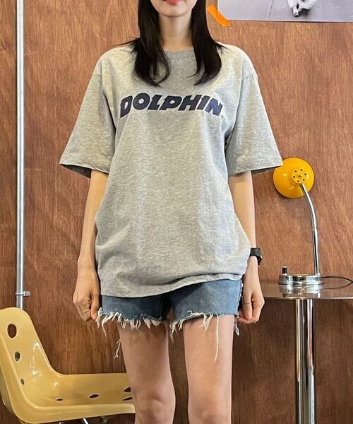 DOLPHIN WAVE APPAREL（ドルフィンウェーブアパレル）の「ドルフィンアセンティックロゴTシャツ（Tシャツ/カットソー・メンズ・その他・L）」の10枚目の写真