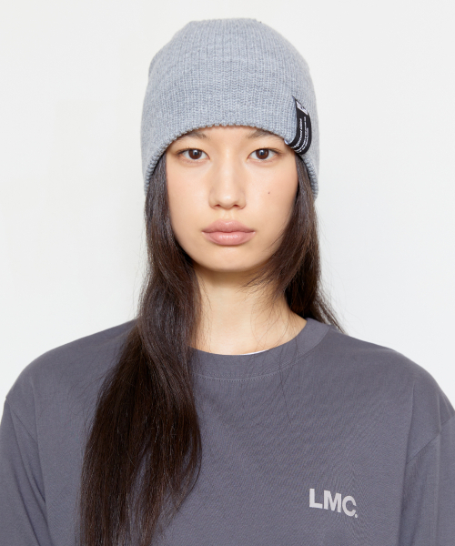 LMCの「LABEL SHORT BEANIE sky blue(ニットキャップ/ビーニー・レディース・その他・ONE SIZE)」の4枚目の写真