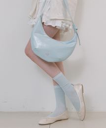 LAMINEZ（ラミネズ）の「ジュリームーンバッグ - スカイブルー（ショルダーバッグ）」