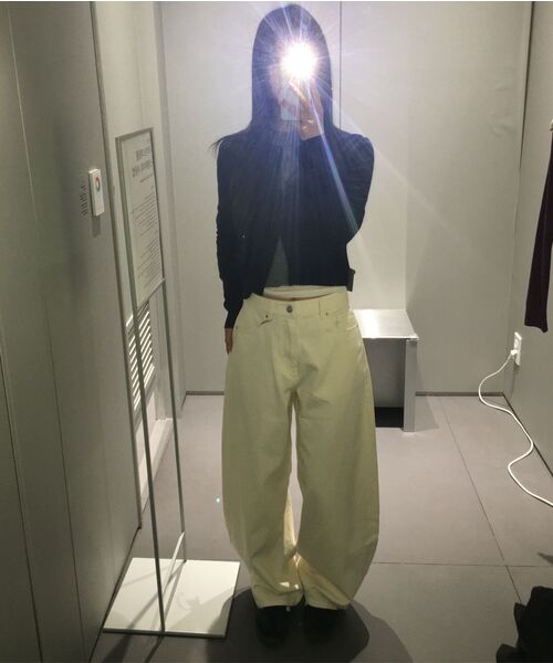 MUSINSA STANDARD WOMAN（ムシンサスタンダードウーマン）の「ウィメンズエッセンシャルスリムラウンドネックカーディガン[ミディアムグレー]（カーディガン/ボレロ・レディース・その他・X-SMALL/SMALL/MEDIUM/LARGE）」の6枚目の写真