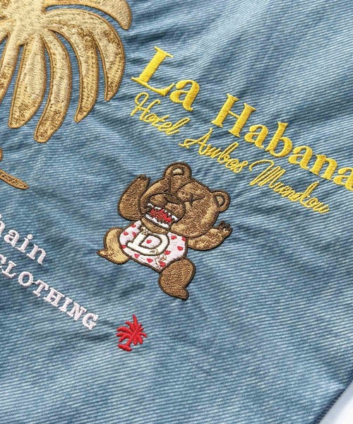 DOUBLE STANDARD CLOTHING（ダブルスタンダードクロージング）の「[Ball&Chain×DOUBLE STANDARD CLOTHING]ラ ハバナ ミニショッピングバッグ（エコバッグ/サブバッグ・レディース・ブラック/ブルー・M）」の7枚目の写真