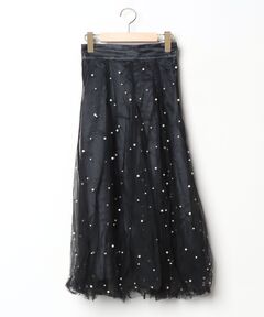 スクエア フラワー ジャガード スカート（スカート）｜UNITED ARROWS