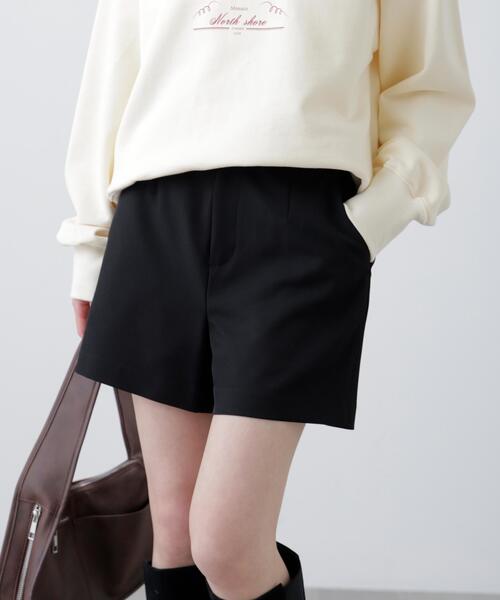 FREE'S MART(フリーズマート)の「◆〈セットアップ対応〉ハイウエストショートパンツ(その他パンツ・レディース・ベージュ系その他/ネイビー/ブラック/ブラウン系その他・MEDIUM/SMALL)」の6枚目の写真