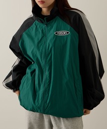 PERSON'S（パーソンズ）の「PERSON'S 別注デザイン 切替えトラックジャケット（ブルゾン）」