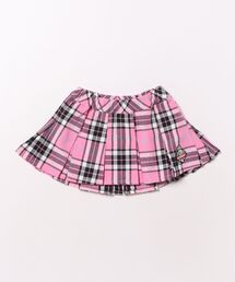 HYSTERIC MINI | BOX LOGO刺繍 タータンチェック プリーツスカート(スカート)