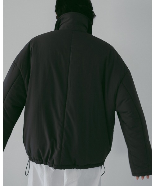 anuke(アンヌーク)の「Velour Collar Blouzon(ブルゾン・レディース・オリーブ/チャコールグレー・36inch/38inch)」の16枚目の写真