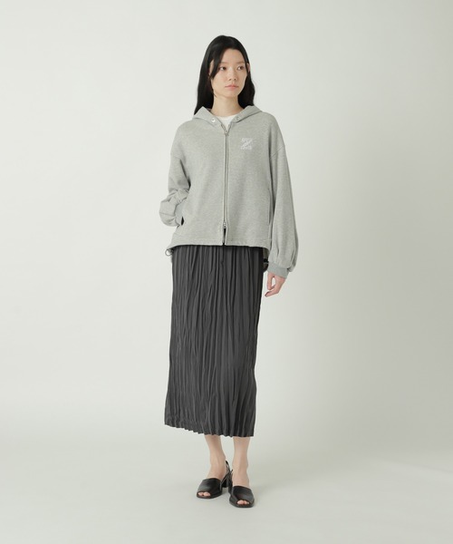 ZUCCa(ズッカ)の「WASHER PLEATS / S(スカート・レディース・ピンク/オフホワイト/チャコールグレー・M size)」の6枚目の写真
